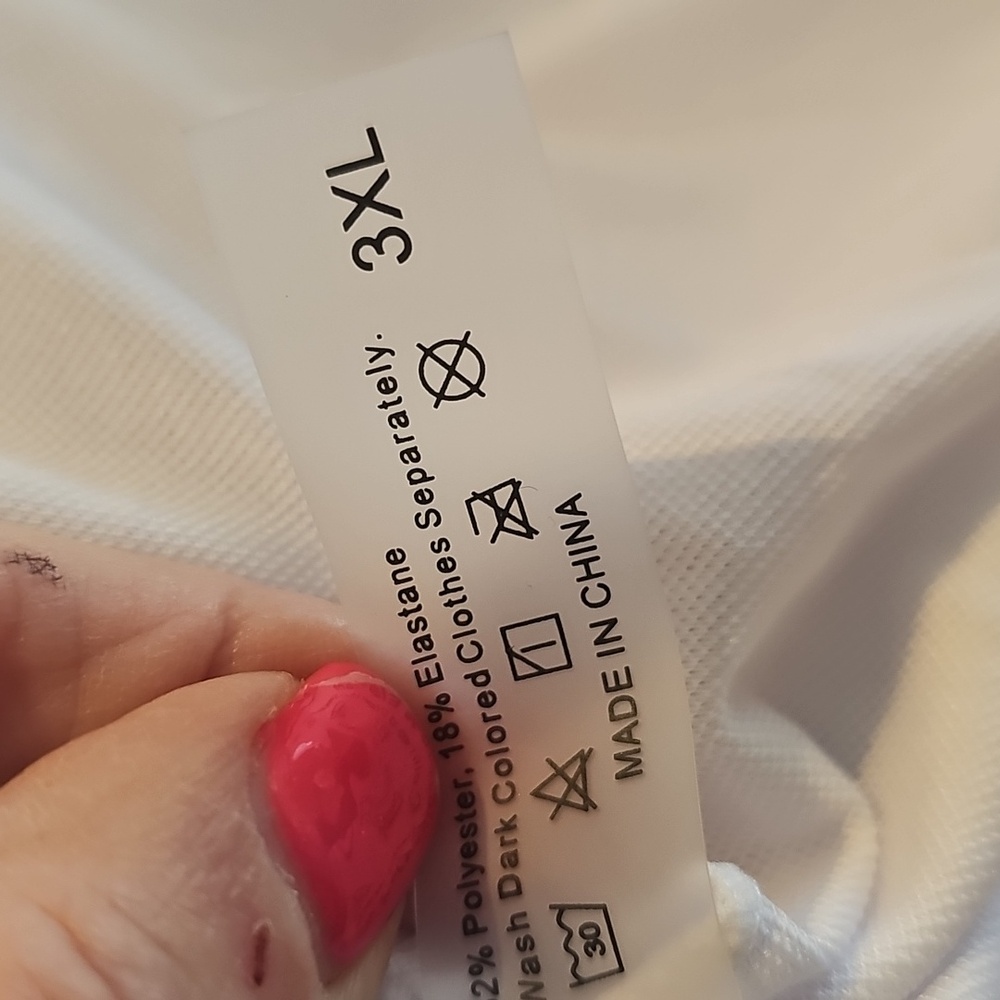Swimsuit Plus Size One Piece Black & White  NWOT - Picture 7 of 7